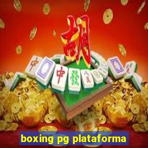 boxing pg plataforma