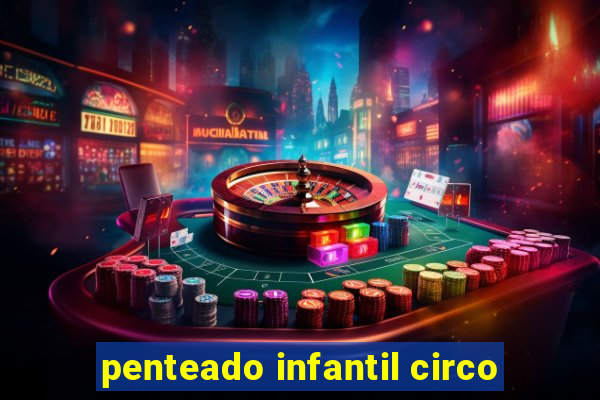 penteado infantil circo