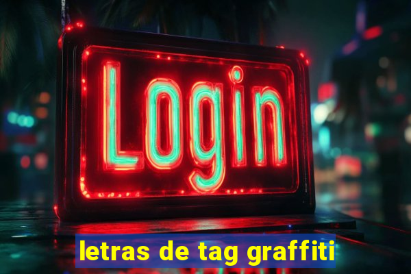 letras de tag graffiti