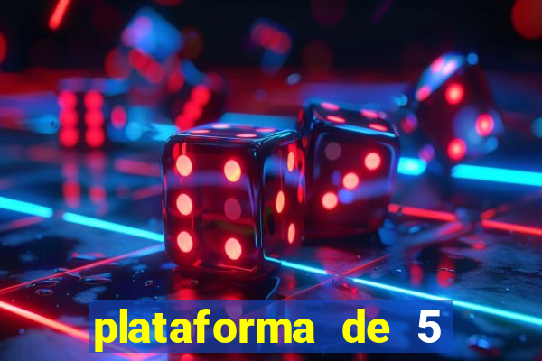 plataforma de 5 reais fortune tiger