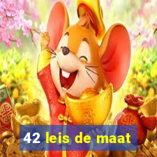 42 leis de maat