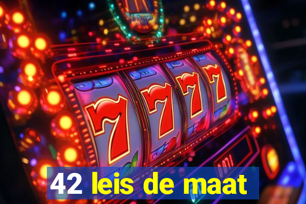 42 leis de maat