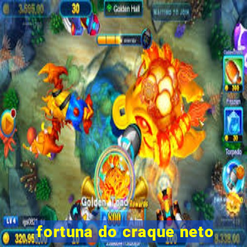 fortuna do craque neto