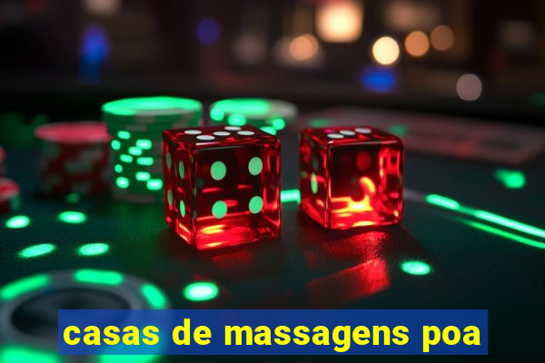 casas de massagens poa