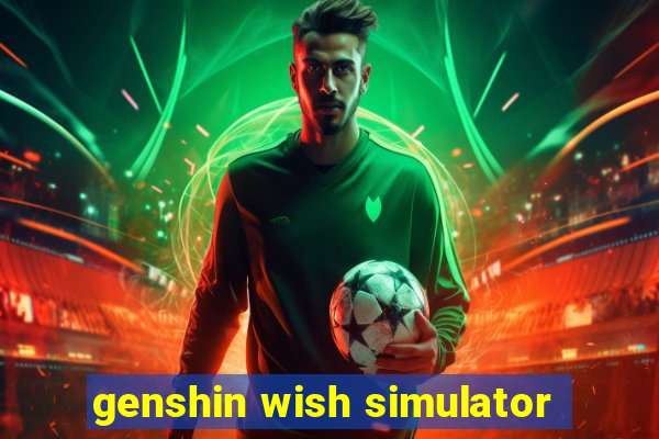 genshin wish simulator