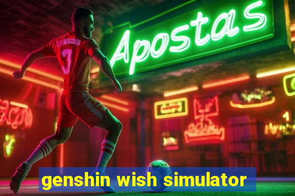 genshin wish simulator