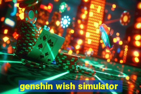 genshin wish simulator