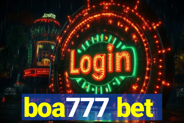 boa777 bet