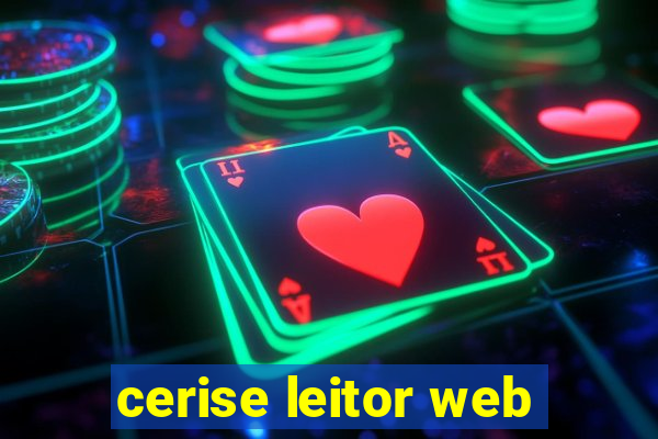 cerise leitor web