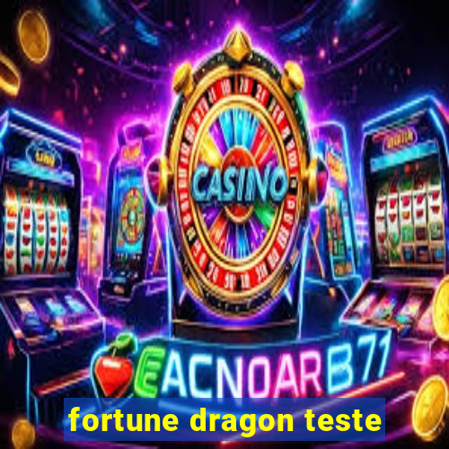 fortune dragon teste