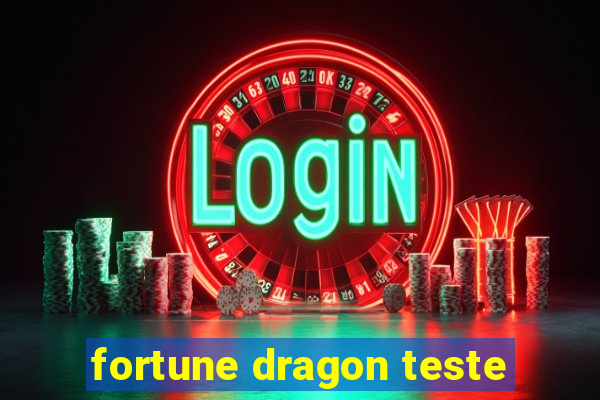 fortune dragon teste