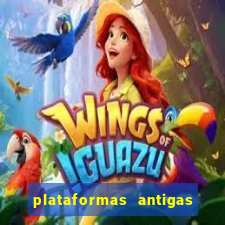 plataformas antigas de jogos