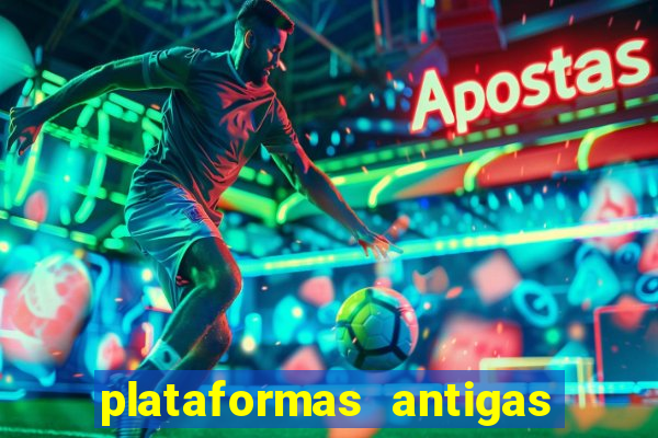 plataformas antigas de jogos