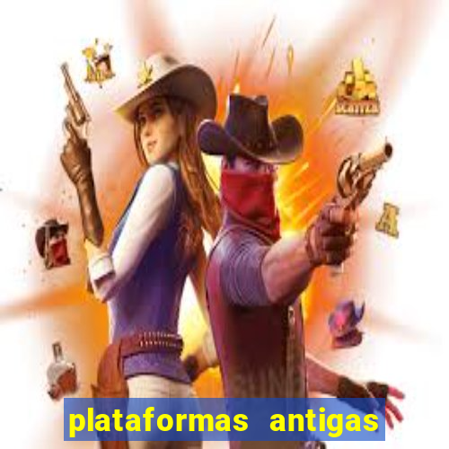 plataformas antigas de jogos