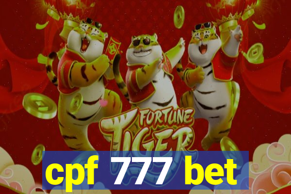 cpf 777 bet