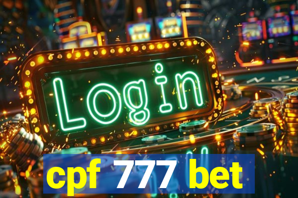 cpf 777 bet