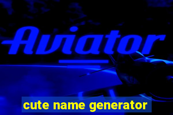 cute name generator