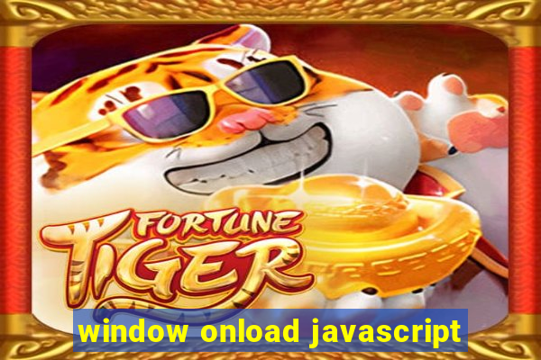 window onload javascript