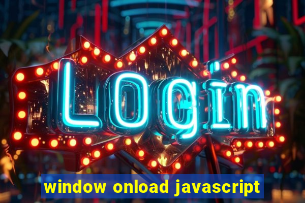 window onload javascript