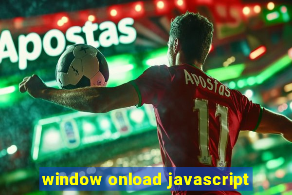 window onload javascript