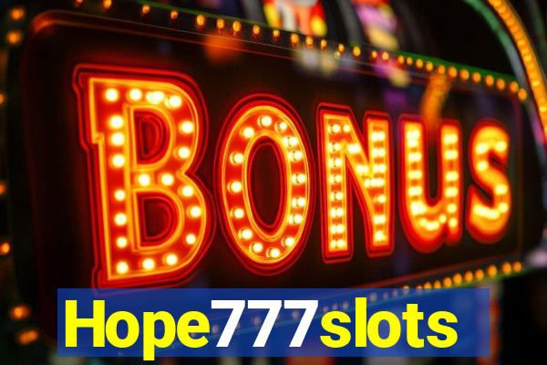 Hope777slots