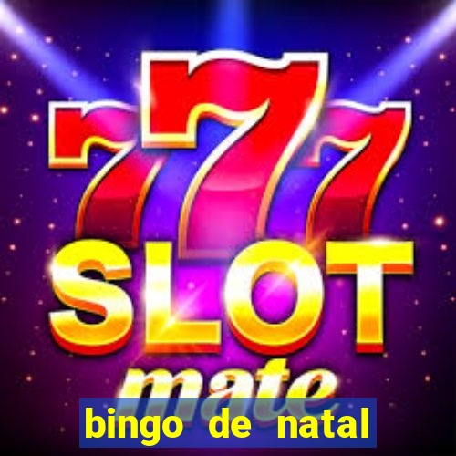 bingo de natal para imprimir gratis