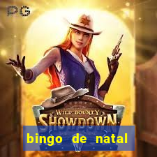 bingo de natal para imprimir gratis