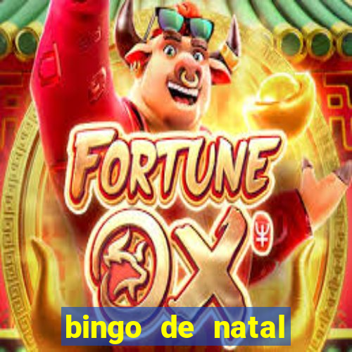 bingo de natal para imprimir gratis