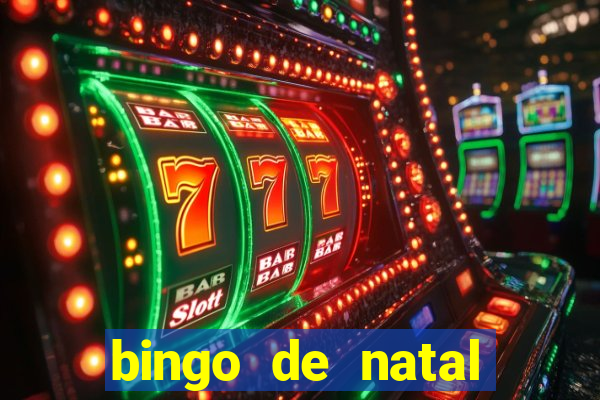 bingo de natal para imprimir gratis