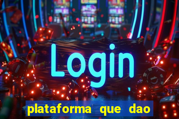 plataforma que dao bonus no cadastro