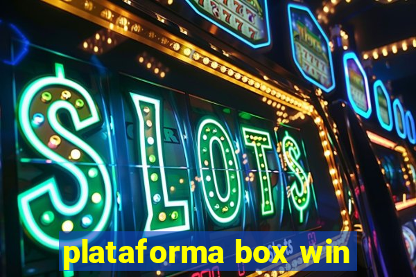 plataforma box win