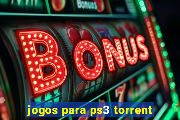 jogos para ps3 torrent