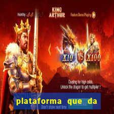 plataforma que da 30 reais para jogar