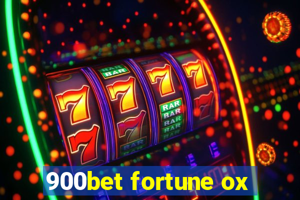 900bet fortune ox