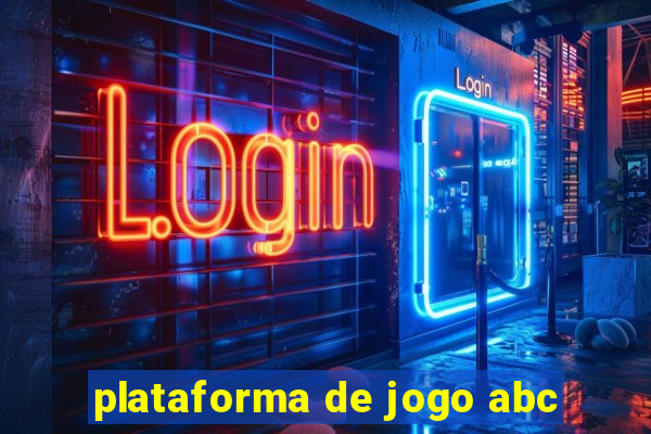 plataforma de jogo abc