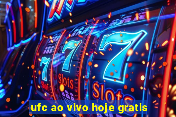 ufc ao vivo hoje gratis