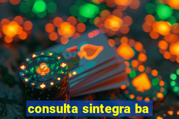 consulta sintegra ba