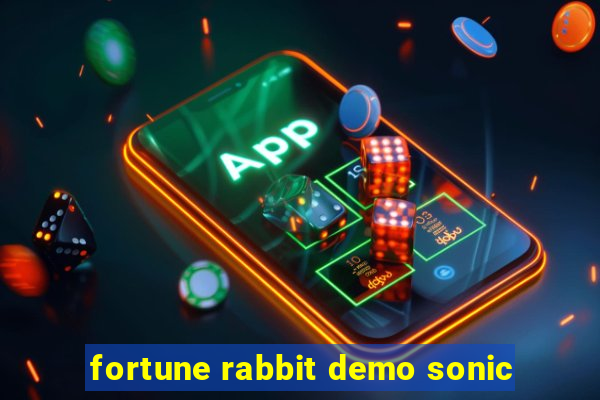 fortune rabbit demo sonic