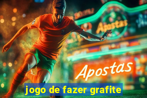 jogo de fazer grafite