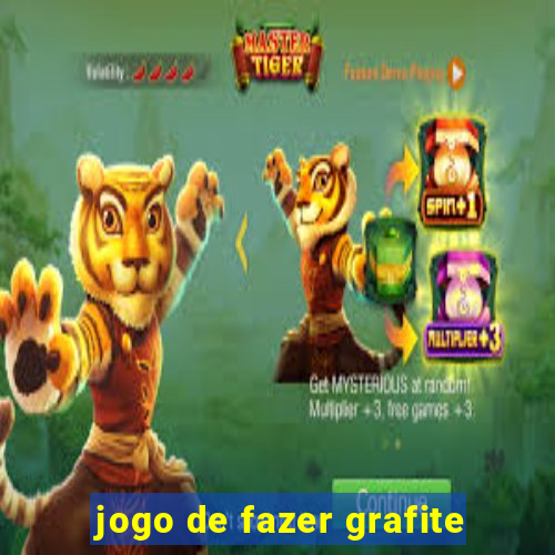 jogo de fazer grafite