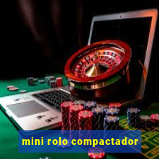 mini rolo compactador