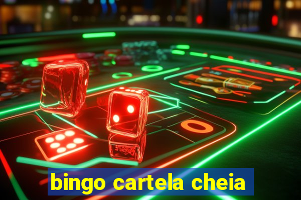 bingo cartela cheia