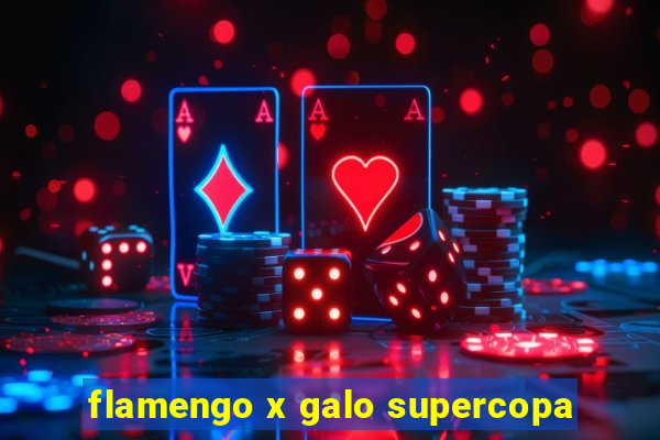 flamengo x galo supercopa