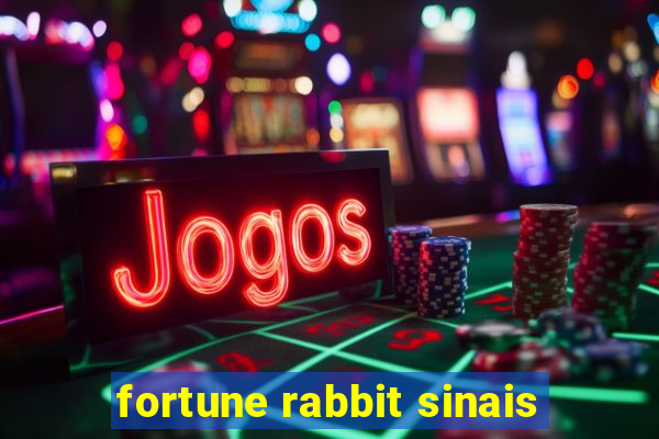 fortune rabbit sinais