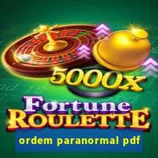 ordem paranormal pdf