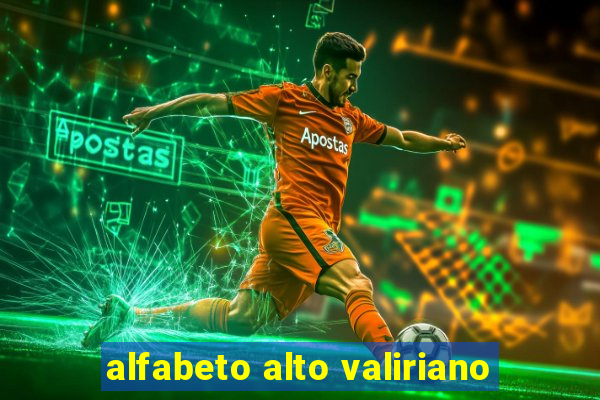 alfabeto alto valiriano