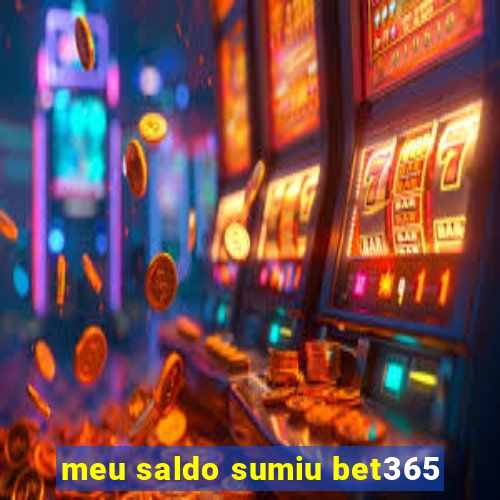 meu saldo sumiu bet365