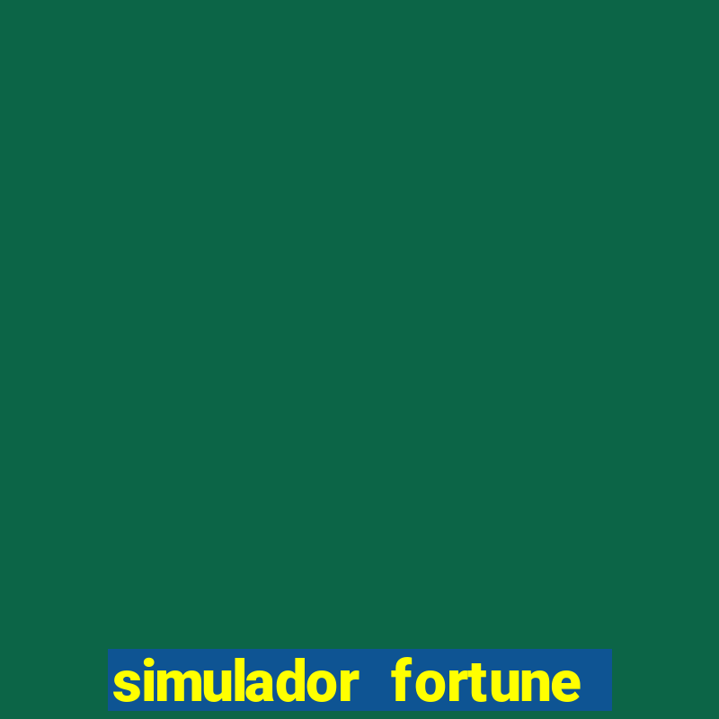 simulador fortune rabbit demo