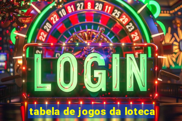 tabela de jogos da loteca