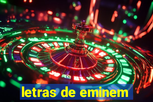 letras de eminem